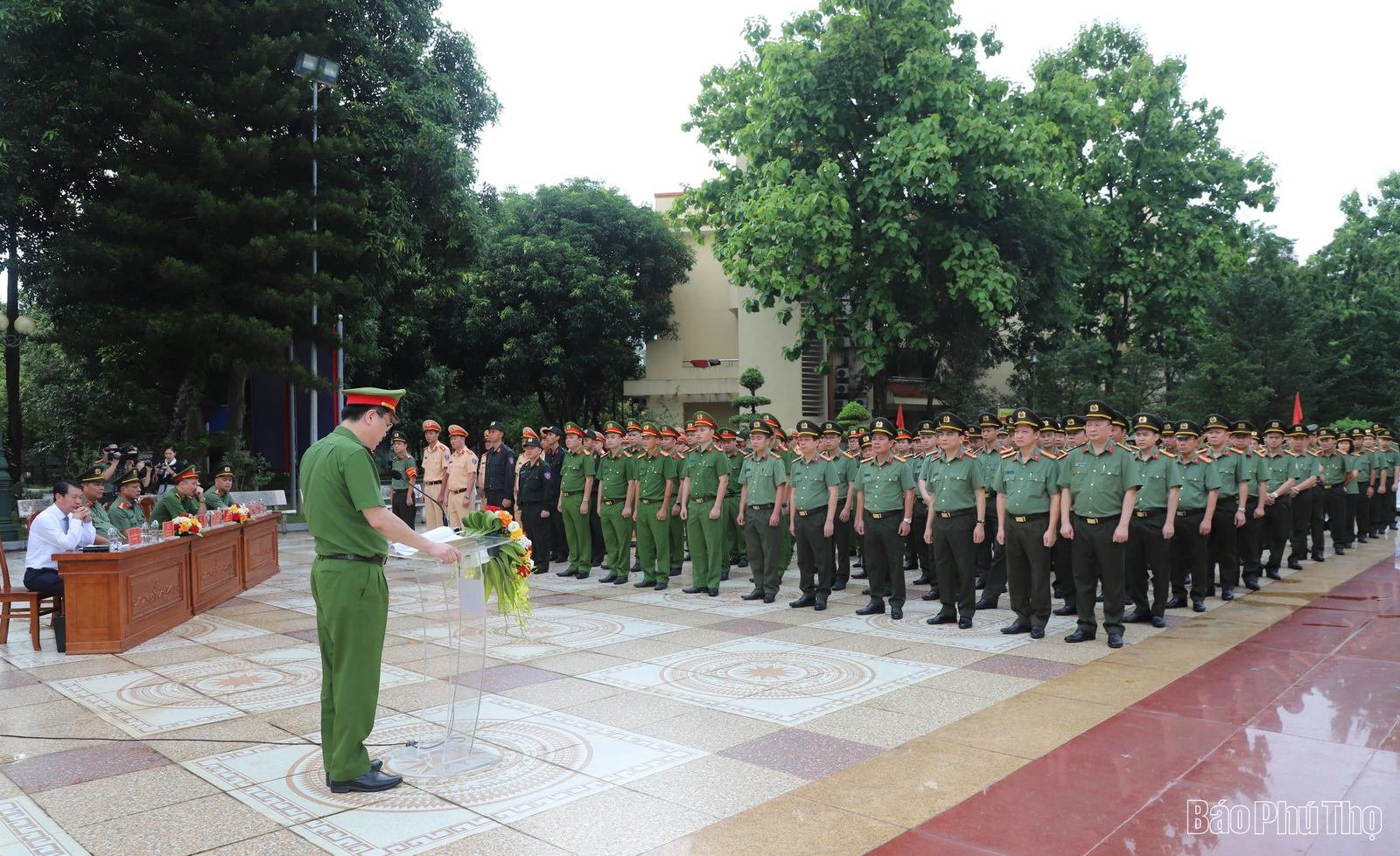 Ra quân cao điểm tấn công, trấn áp tội phạm, bảo đảm an ninh trật tự Đại hội Đảng các cấp