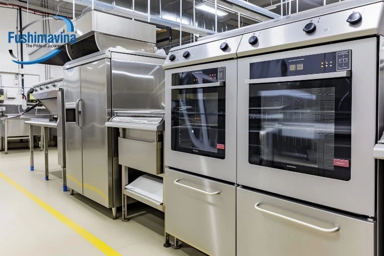 Tối ưu vận hành an toàn cùng bếp inox nhà hàng cao cấp từ Fushimavina