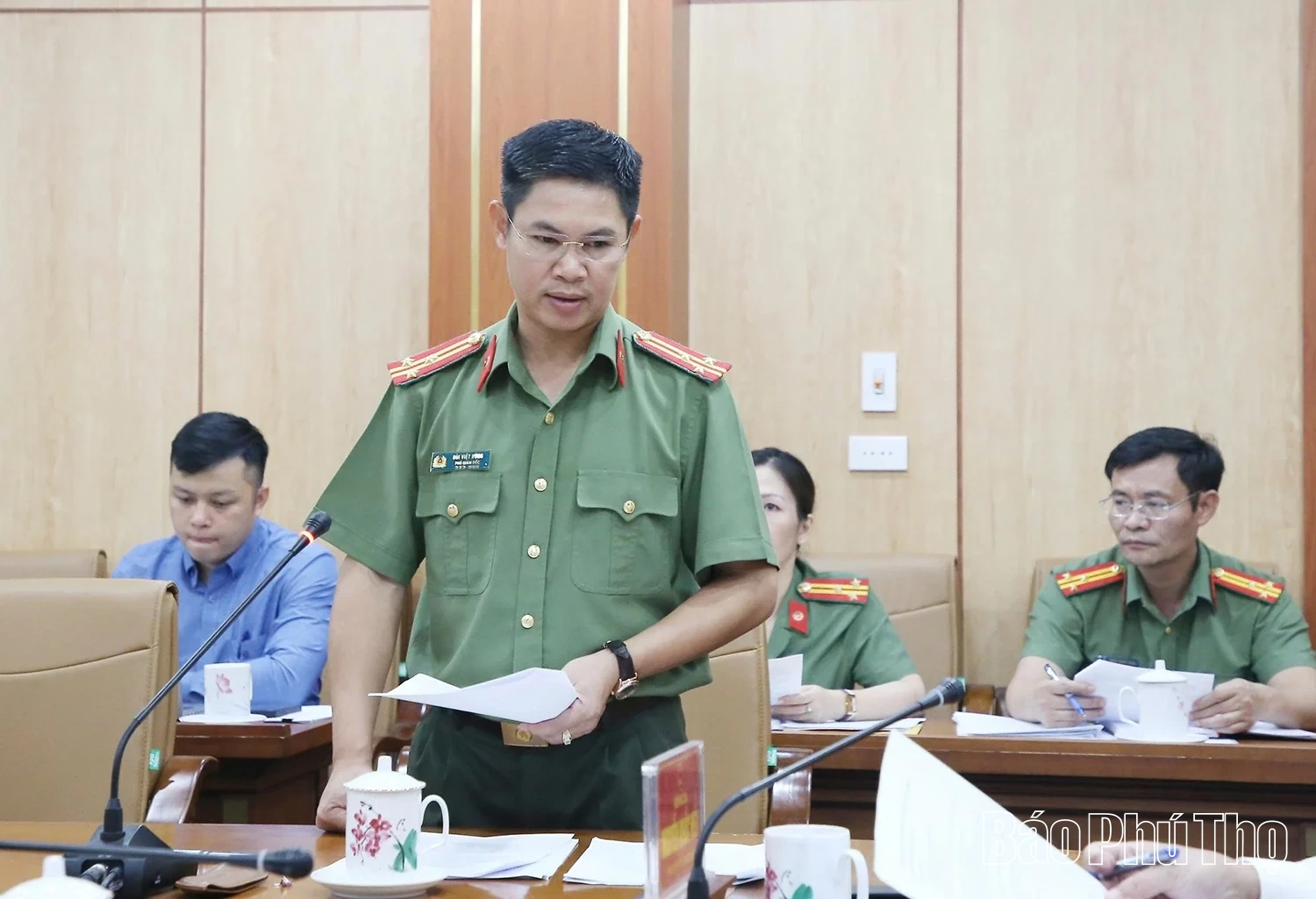 Họp Ban Tổ chức Lễ kỷ niệm 80 năm Ngày truyền thống Công an Nhân dân