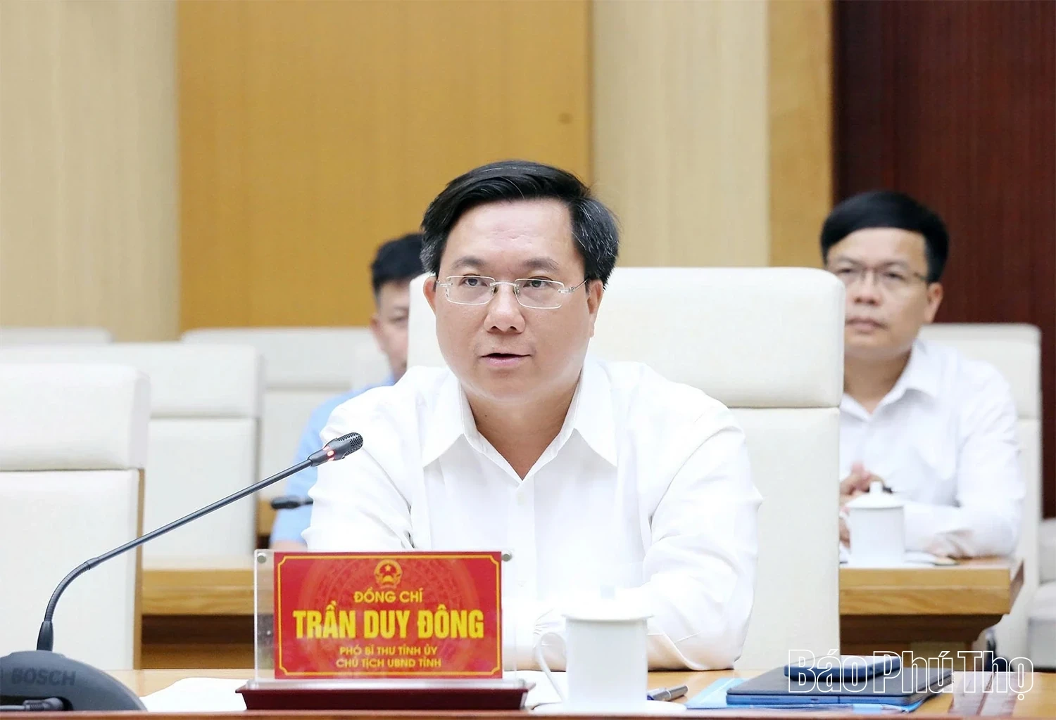 Chairman of the Phu Tho Provincial People’s Committee Holds Working Session with Amata Group Delegation