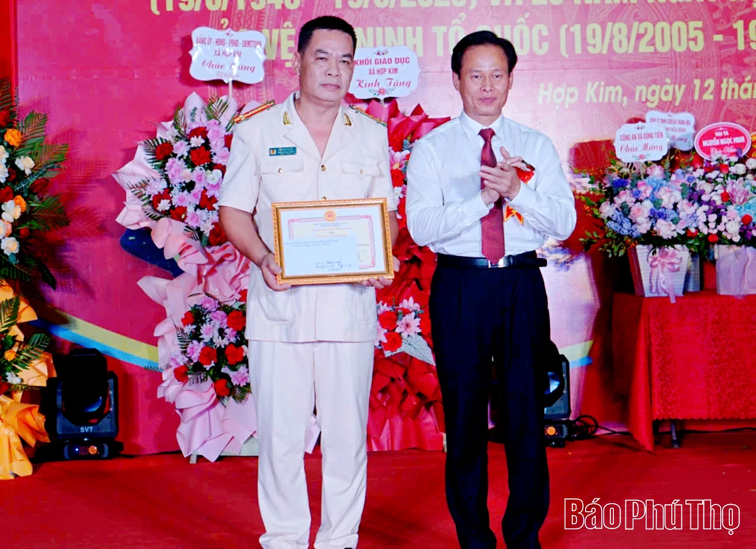 Xã Hợp Kim tổ chức Ngày hội toàn dân Bảo vệ an ninh Tổ quốc