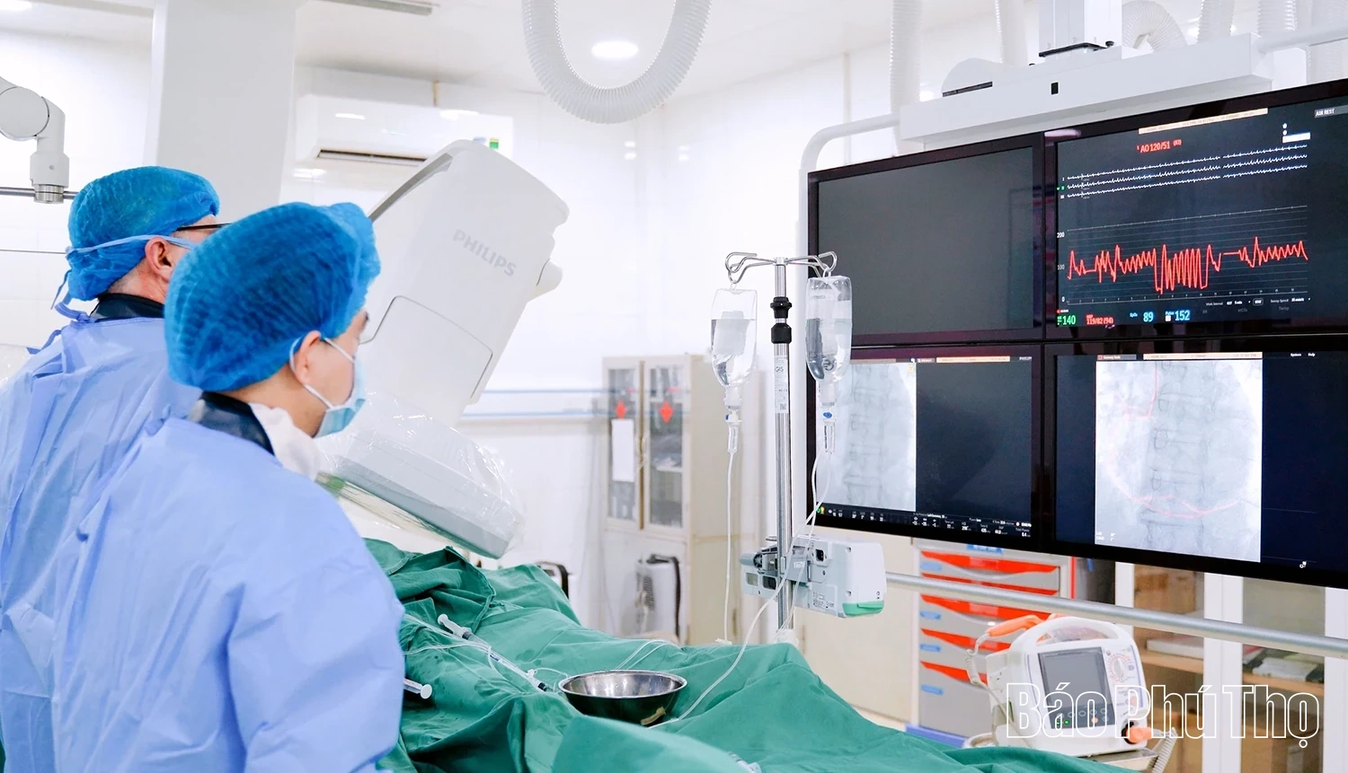 Thành lập Trung tâm Tim mạch – Đột quỵ – Điện quang can thiệp tại Bệnh viện Đa khoa Hùng Vương