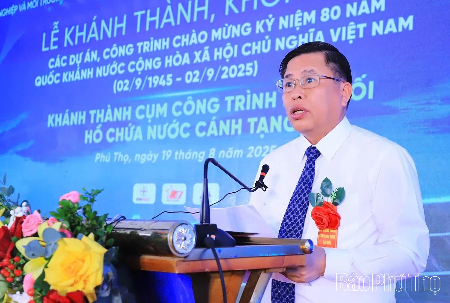 Lễ khánh thành Hồ chứa nước Cánh Tạng