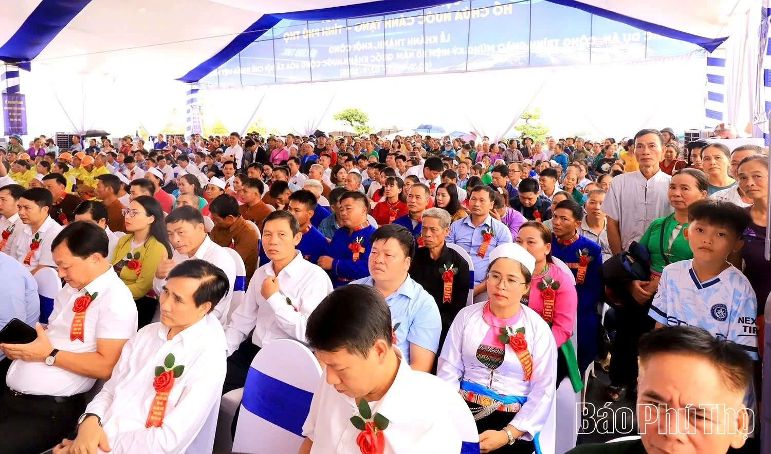 Lễ khánh thành Hồ chứa nước Cánh Tạng