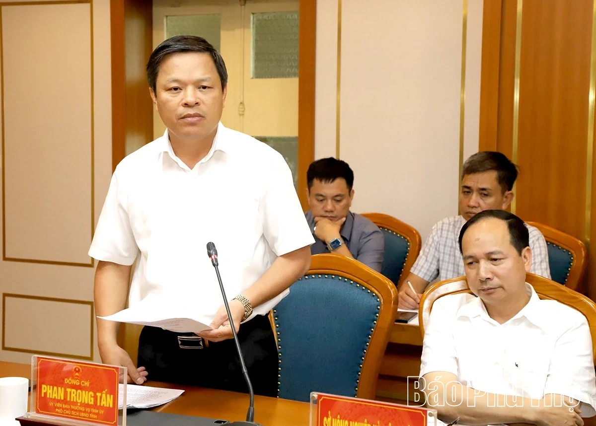 Tập trung thực hiện các nhiệm vụ trọng tâm thuộc lĩnh vực quản lý đất đai