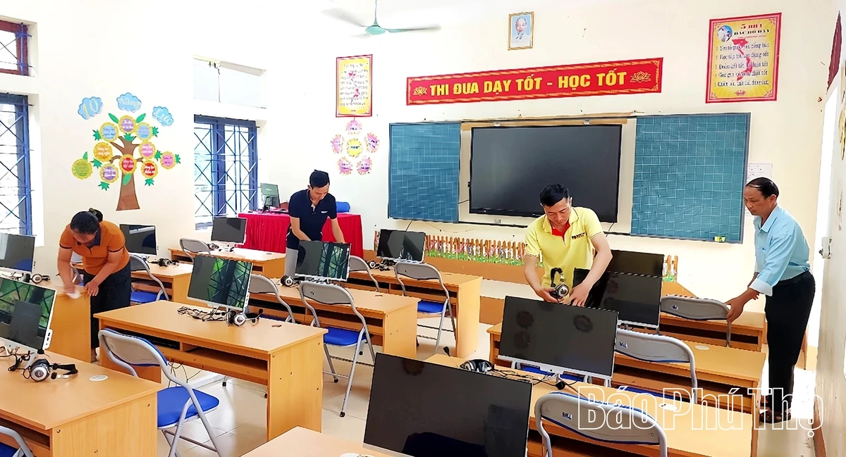 Trung Sơn sẵn sàng cho năm học mới