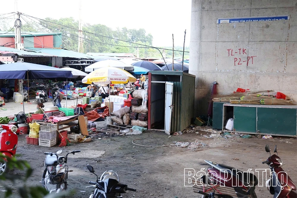 Cần sớm chấm dứt tình trạng buôn bán, kinh doanh dưới gầm cầu