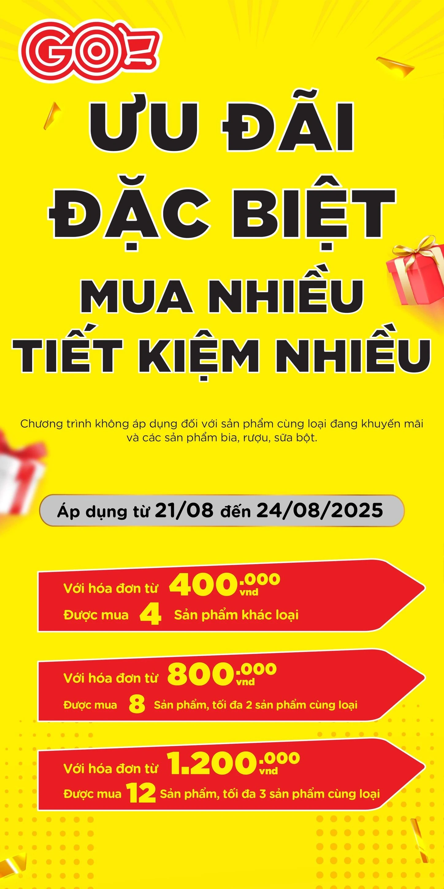Giá cả thị trường ngày 22/8/2025