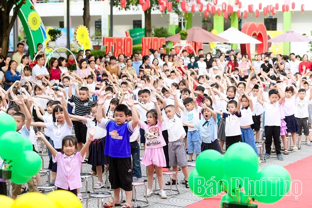 Hân hoan trước ngày khai trường