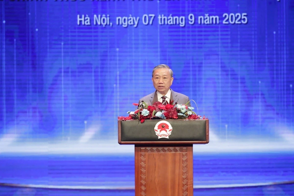 tổng bí thư tô lâm trao huân chương lao động hạng nhất cho Đài truyền hình việt nam hình ảnh 3 Tổng Bí thư Tô Lâm trao Huân chương Lao động hạng Nhất cho Đài Truyền hình Việt Nam