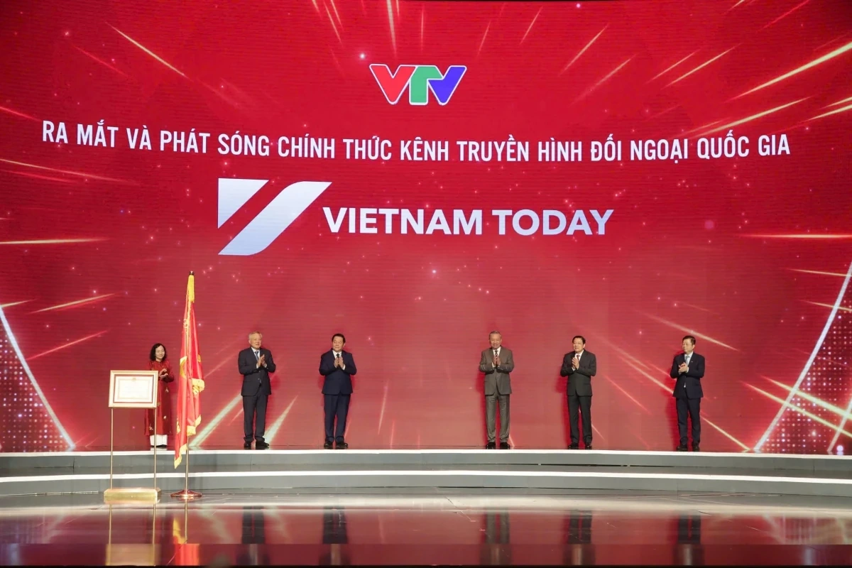 tổng bí thư tô lâm trao huân chương lao động hạng nhất cho Đài truyền hình việt nam hình ảnh 4 Tổng Bí thư Tô Lâm trao Huân chương Lao động hạng Nhất cho Đài Truyền hình Việt Nam