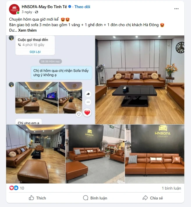 Ghế sofa HNSOFA có tốt không, liệu có xứng đáng đồng tiền?