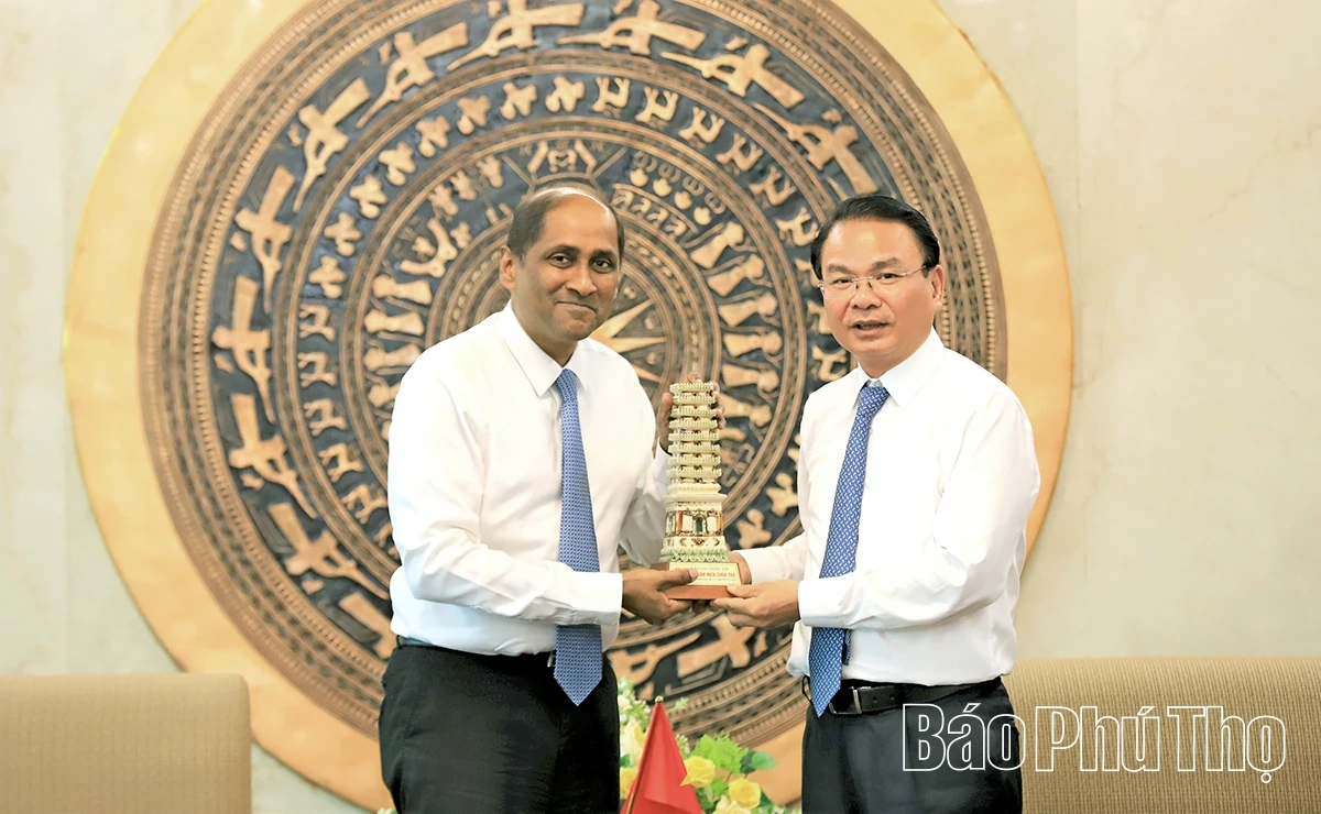 Bí thư Tỉnh ủy Đặng Xuân Phong tiếp Đại sứ đặc mệnh toàn quyền Singapore tại Việt Nam