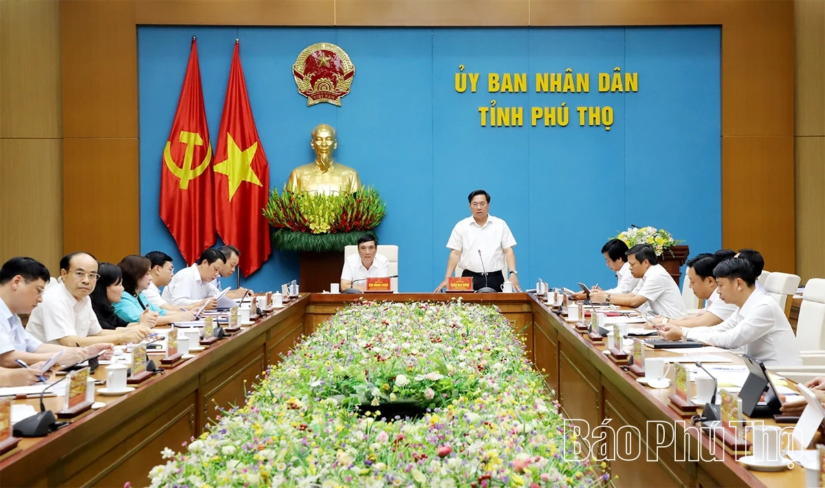 Đoàn ĐBQH và Thường trực HĐND tỉnh làm việc với UBND tỉnh về vận hành chính quyền hai cấp, phát triển KT-XH