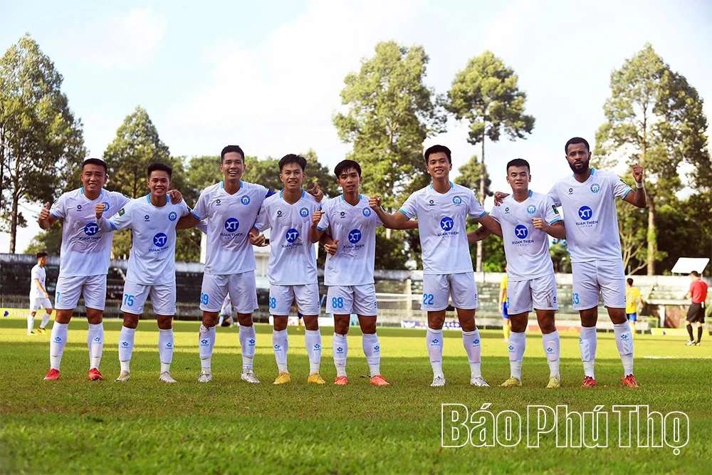 Xuân Thiện Phú Thọ hòa đáng tiếc trên sân của Đồng Tháp