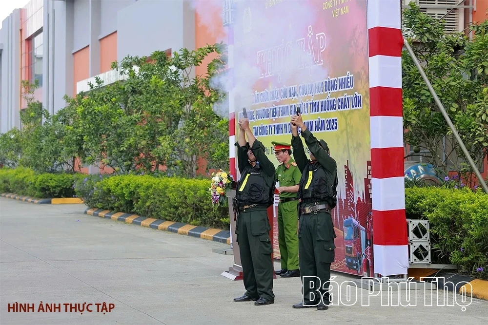 Thực tập hôm nay, an toàn ngày mai