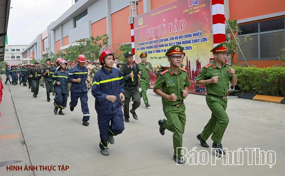 Thực tập hôm nay, an toàn ngày mai