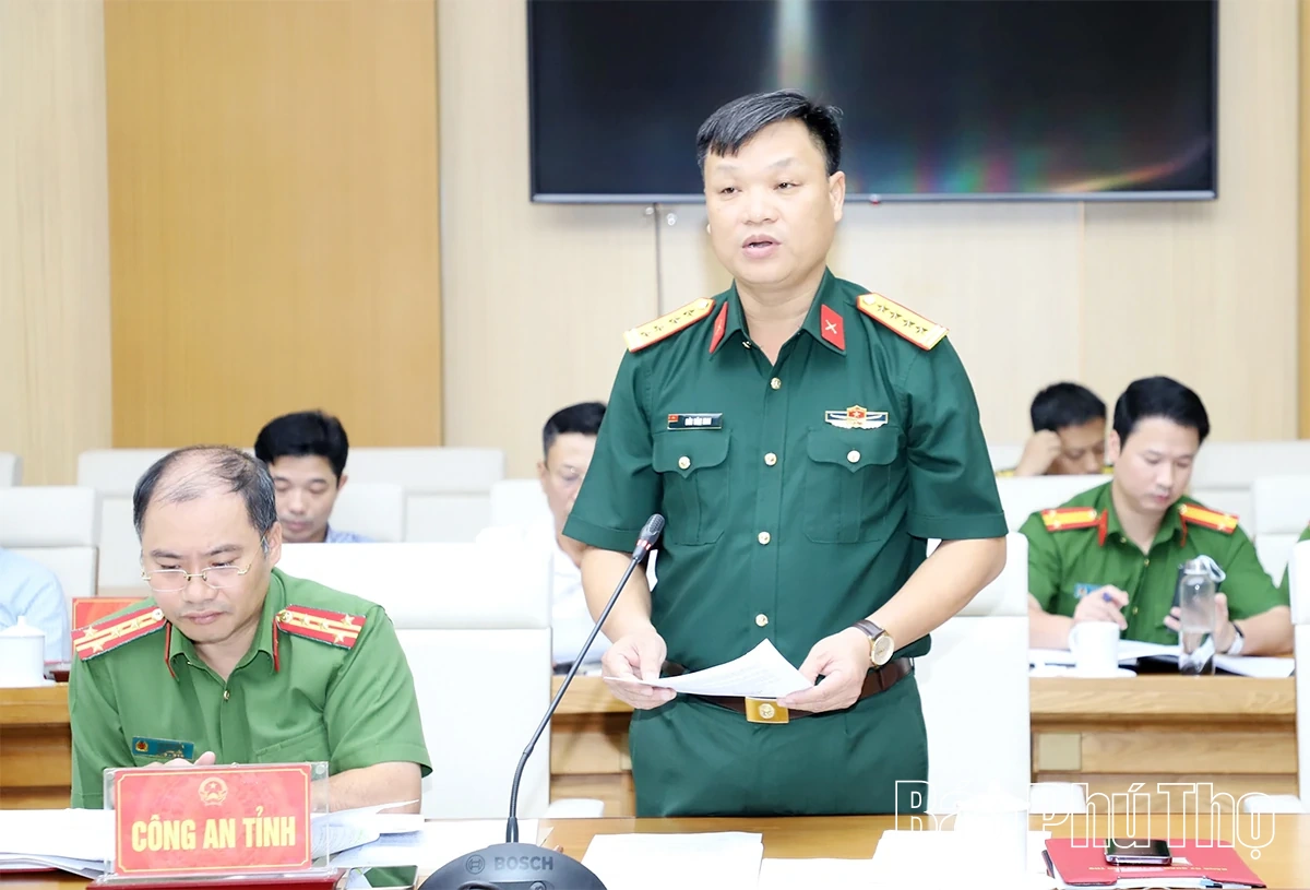 Ban Chỉ huy phòng thủ dân sự tỉnh triển khai nhiệm vụ các tháng cuối năm