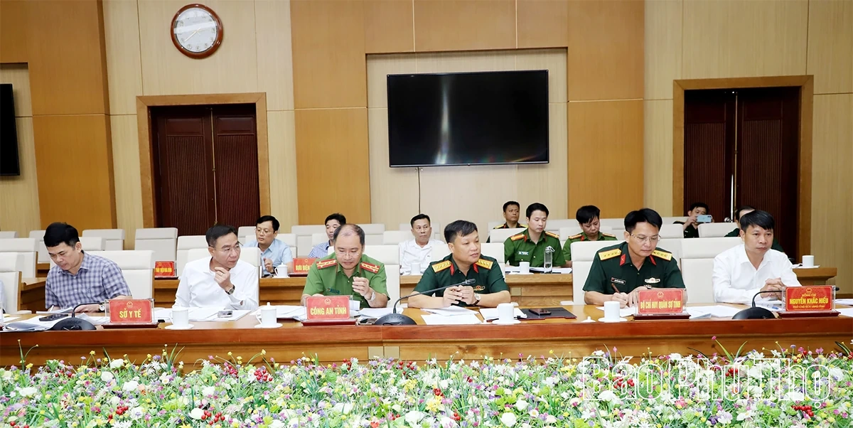 Ban Chỉ huy phòng thủ dân sự tỉnh triển khai nhiệm vụ các tháng cuối năm