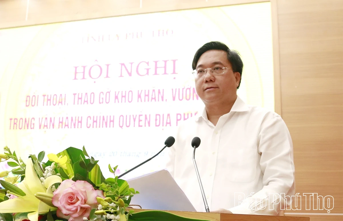 Đối thoại, tháo gỡ khó khăn, vướng mắc trong vận hành chính quyền địa phương 2 cấp