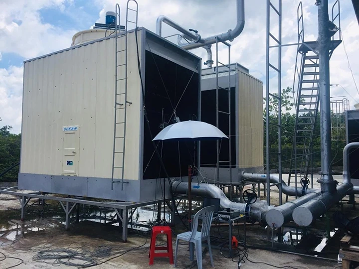 Tháp giải nhiệt Chiller - Bí quyết tối ưu hiệu suất hệ thống lạnh