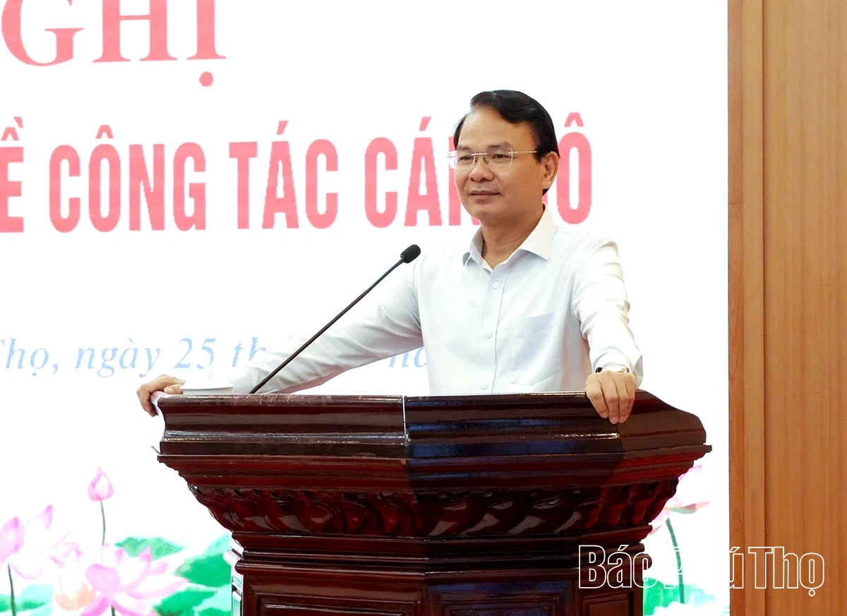 Thực hiện quy trình về công tác cán bộ và một số nội dung quan trọng