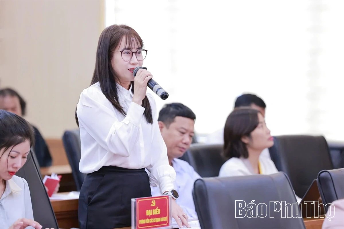 Họp báo thông tin về Đại hội đại biểu Đảng bộ tỉnh Phú Thọ lần thứ I, nhiệm kỳ 2025 – 2030