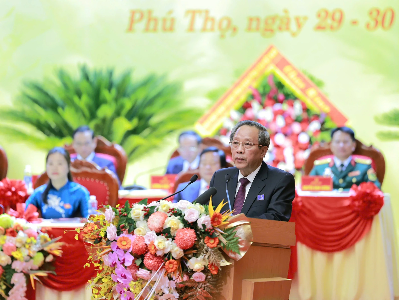Khai mạc Đại hội đại biểu Đảng bộ tỉnh Phú Thọ lần thứ I, nhiệm kỳ 2025-2030