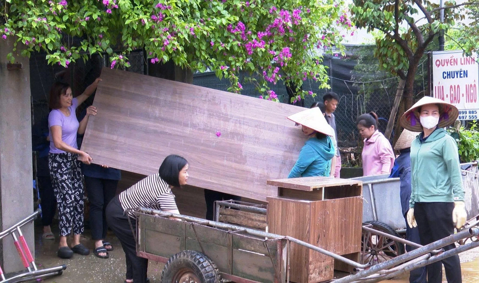 Xã Thanh Thủy thiệt hại hơn 25 tỷ đông do mưa lũ