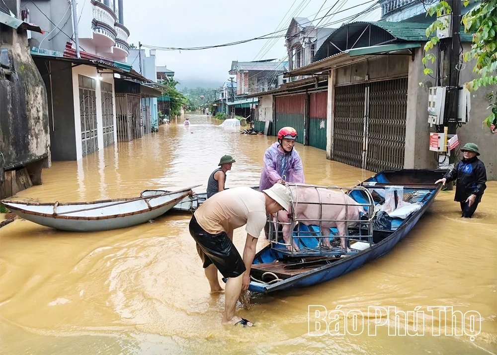 Hiền Lương: Hơn 100 hộ bị ngập, khẩn trương ứng phó mưa lũ