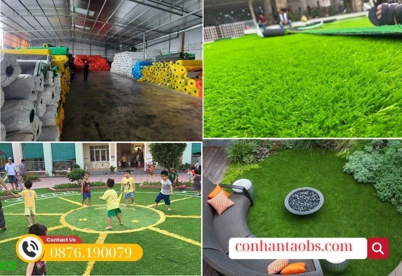 Cỏ nhân tạo Hà Nội – Bảng giá và địa chỉ kho sỉ tại Miền Bắc