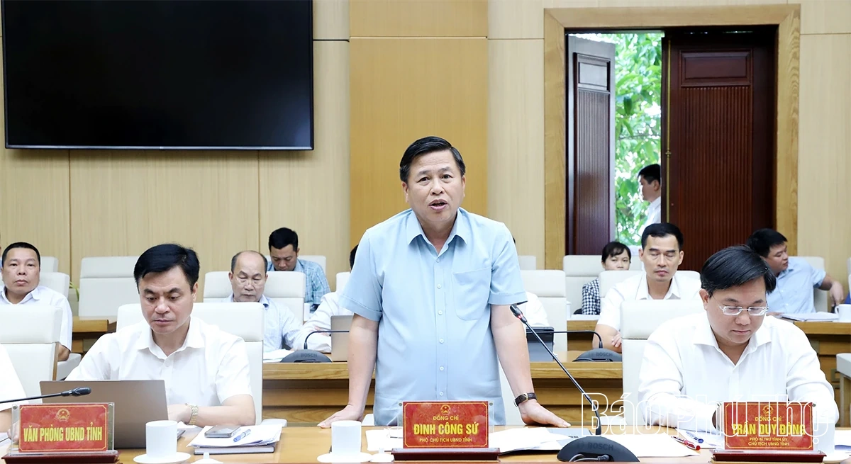 Đẩy nhanh tiến độ các dự án do Bộ Nông nghiệp và Môi trường đầu tư trên địa bàn