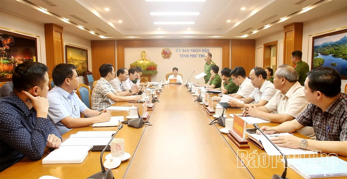 Triển khai công tác tổ chức thực tập phương án chữa cháy, cứu nạn, cứu hộ cấp tỉnh năm 2025