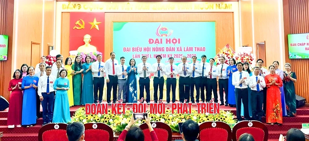 Đại hội Đại biểu Hội Nông dân xã Lâm Thao lần thứ I, nhiệm kỳ 2025-2030