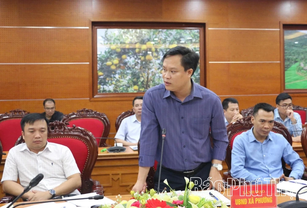 Giao ban tiến độ các dự án khu vực Hòa Bình