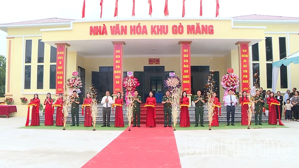 Khánh thành Nhà văn hóa khu Gò Măng