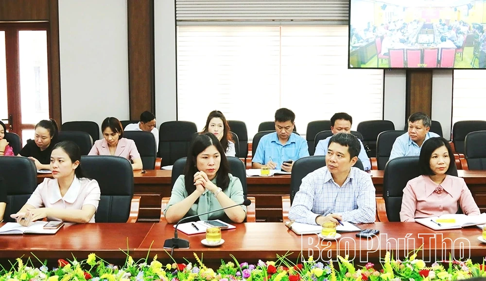 Hội nghị trực tuyến Quán triệt, triển khai các văn bản mới về công tác tổ chức xây dựng Đảng