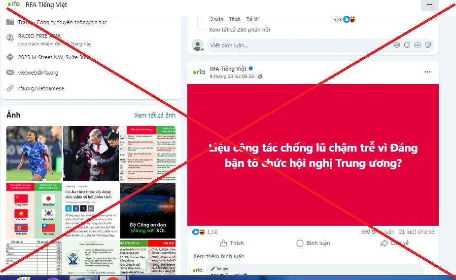 Thêm một loa phản động bị “khóa miệng”