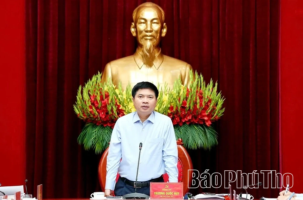 Thường trực Tỉnh ủy họp cho ý kiến một số nội dung quan trọng