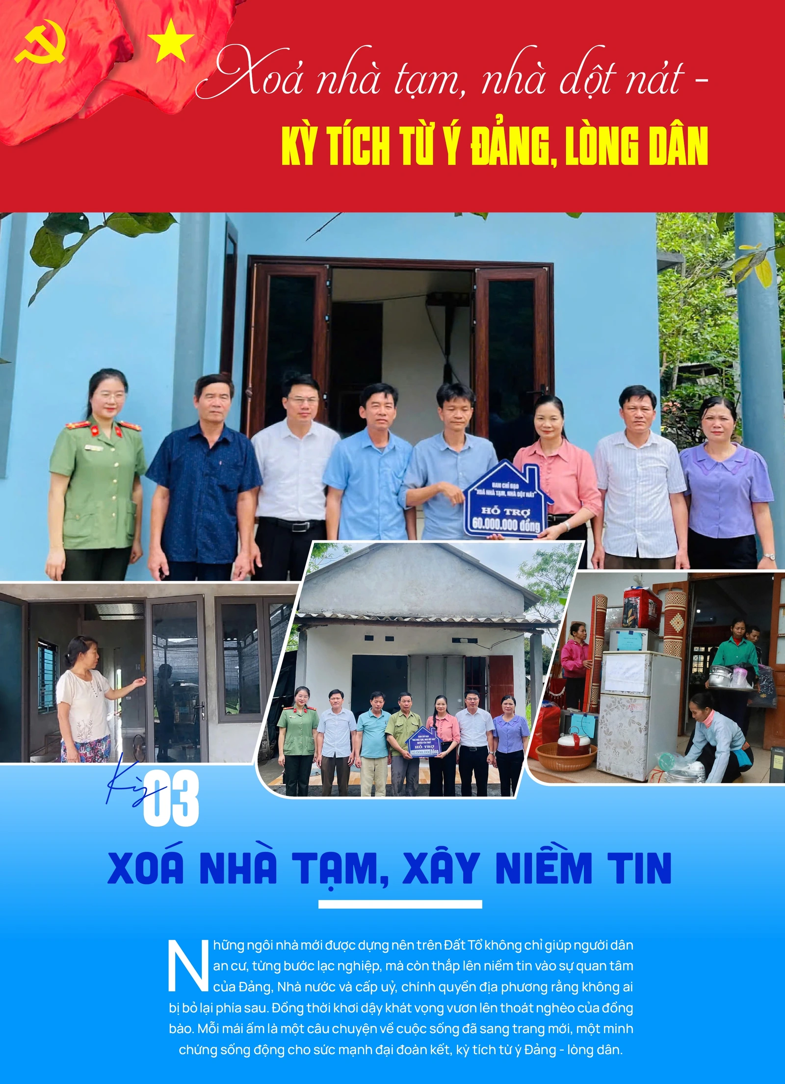 Kỳ 3: Xoá nhà tạm, xây niềm tin