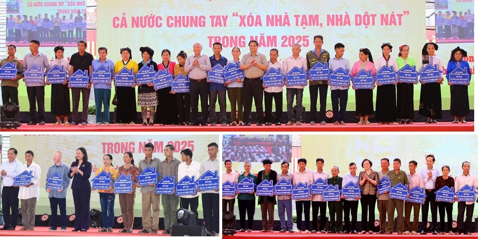 Xoá nhà tạm, nhà dột nát – Kỳ tích từ ý Đảng, lòng dân