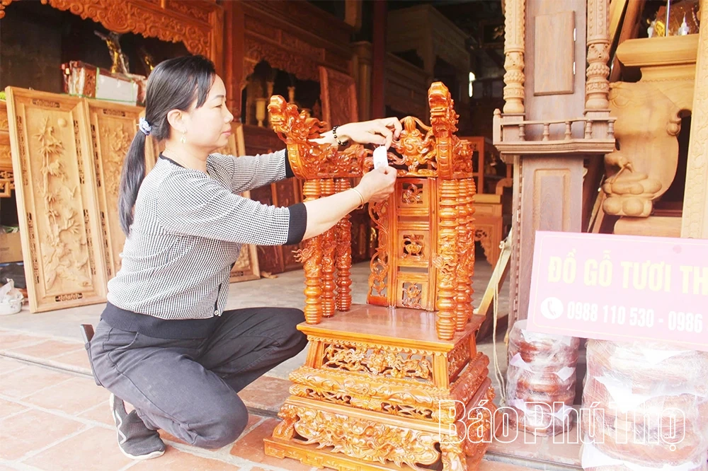 Làng nghề Phú Thọ chuyển mình trong thời đại số