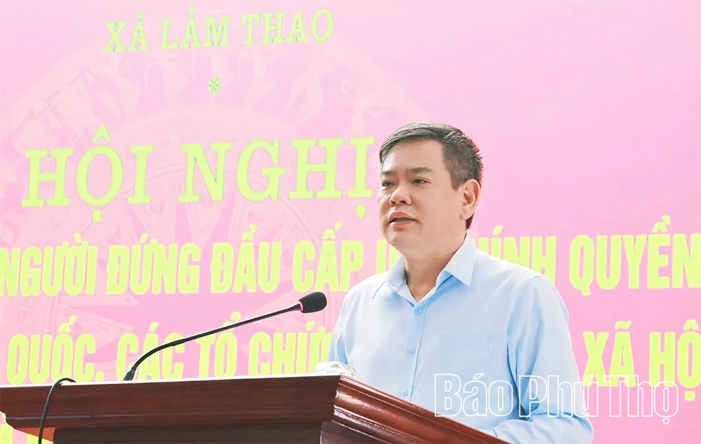 Cấp ủy, chính quyền xã Lâm Thao đối thoại với Nhân dân