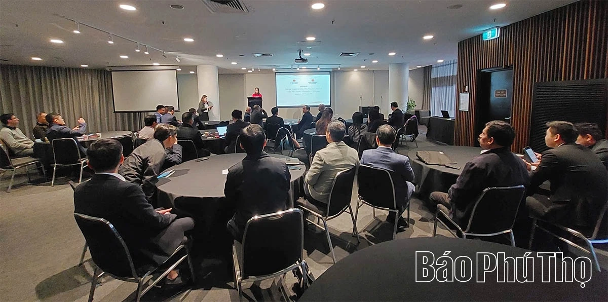 Đối thoại giữa lãnh đạo tỉnh Phú Thọ và cộng đồng doanh nghiệp Úc tại Melbourne