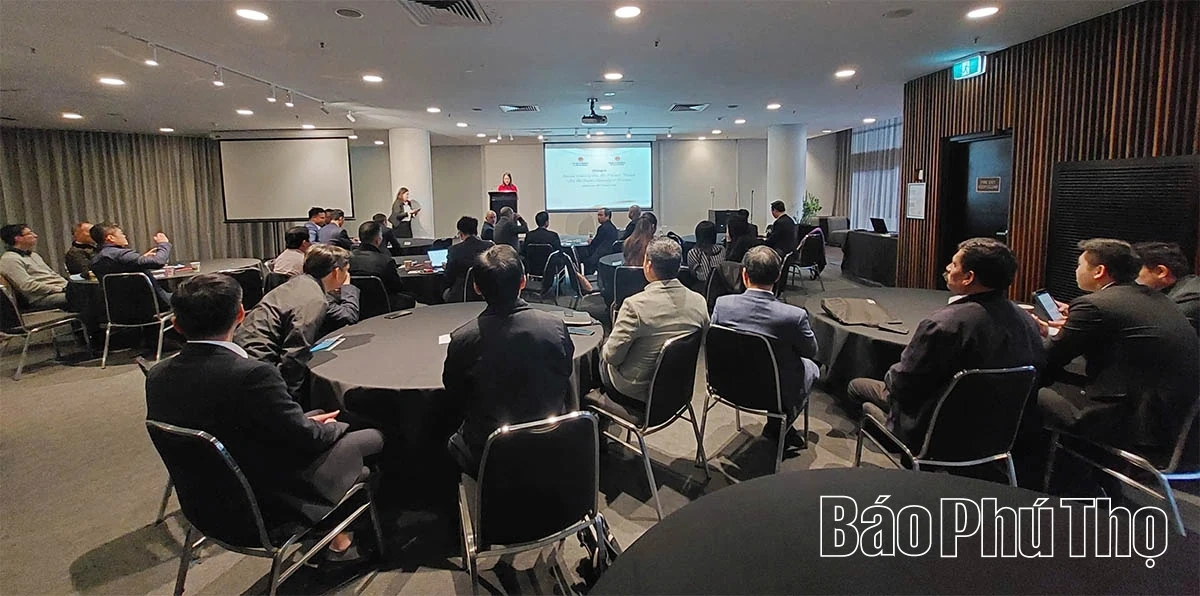 Đối thoại giữa lãnh đạo tỉnh Phú Thọ và cộng đồng doanh nghiệp Úc tại Melbourne