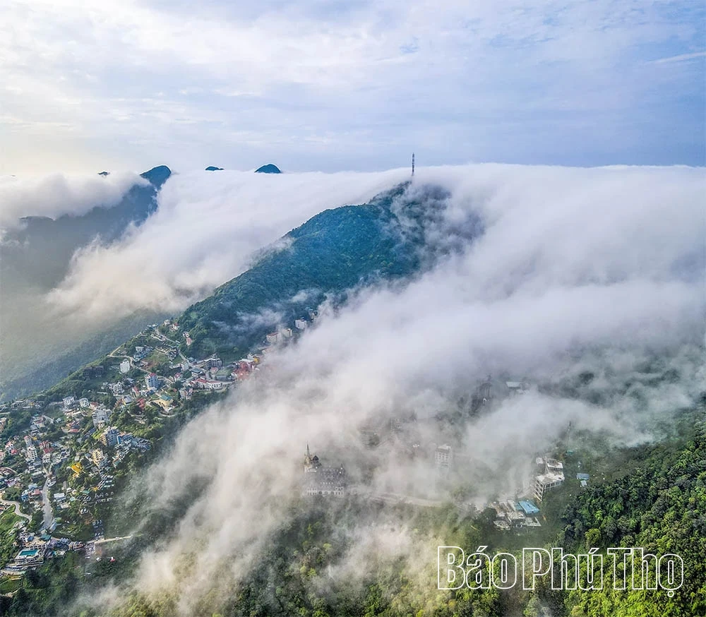 Biển mây Tam Đảo: Khoảnh khắc chạm vào kỳ ảo