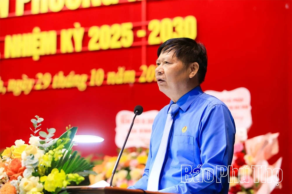 Đại hội Công đoàn phường Hòa Bình lần thứ I, nhiệm kỳ 2025-2030