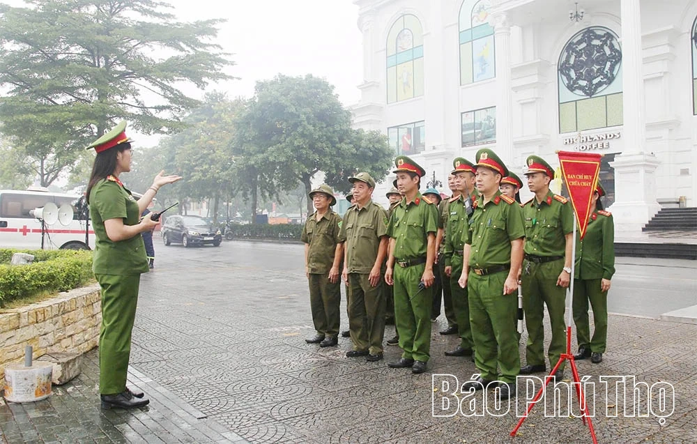 Hợp luyện phương án chữa cháy và cứu nạn, cứu hộ cấp tỉnh năm 2025