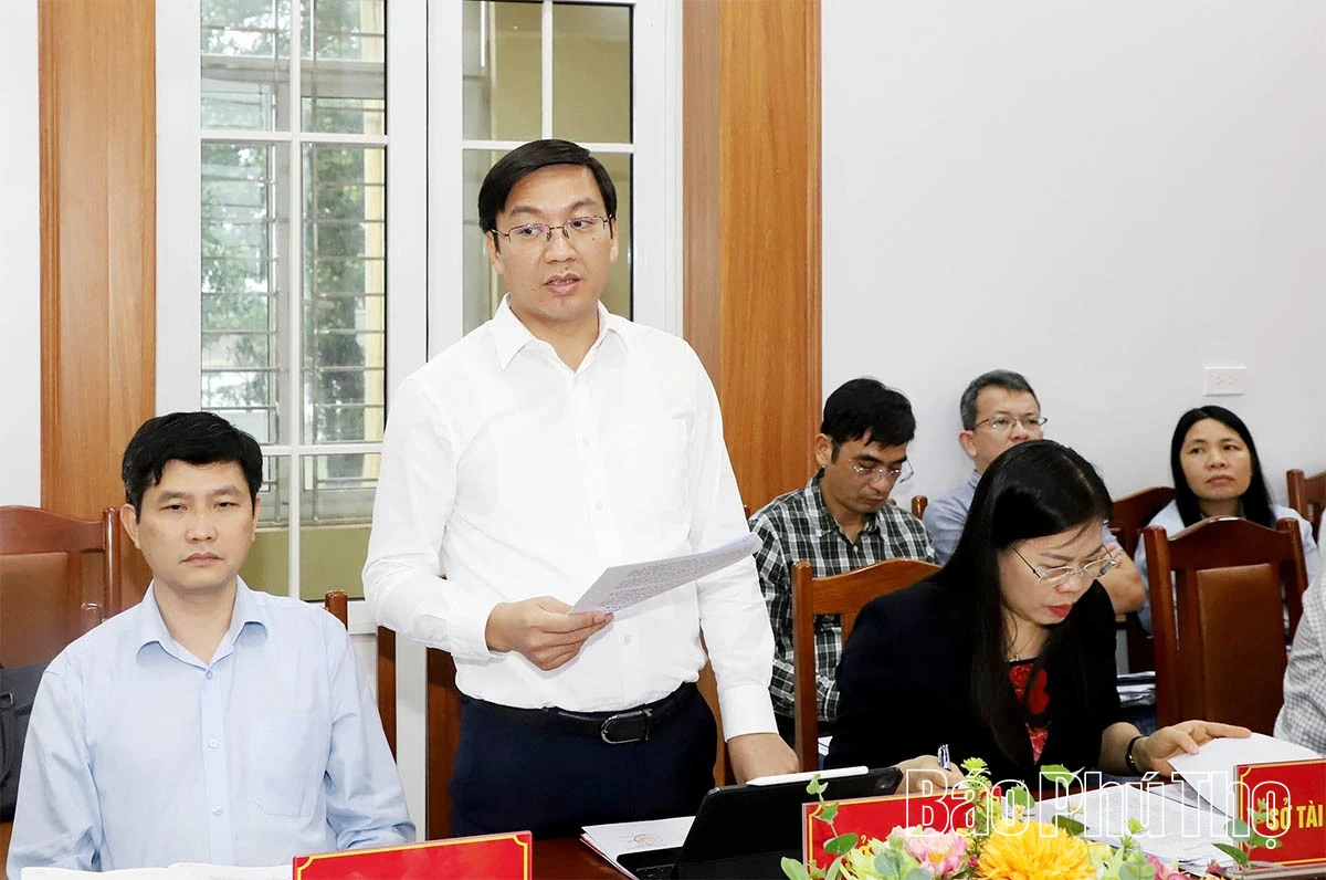 Chủ tịch UBND tỉnh Trần Duy Đông thăm và làm việc với 3 xã Sông Lô, Tiên Lữ, Sơn Đông