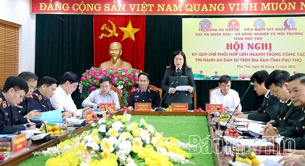 Ký kết quy chế phối hợp trong công tác thi hành án dân sự